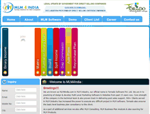Tablet Screenshot of mlm4india.com